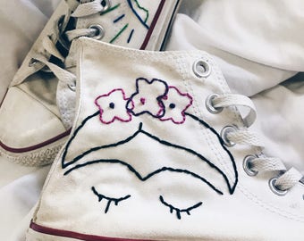 Custom Embroidered Converse
