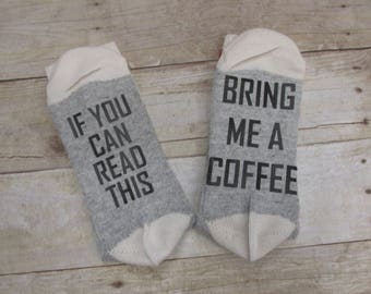 If you can read this custom socks