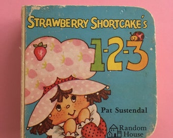 pat sustendal strawberry shortcake 1-2-3 chunky counting book
