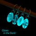 Marie Curie - Inspiring Women Series - Four Glow in the Dark Stitch Markers with Test Tube - Fits 5.5mm (9 US) - Open Edition