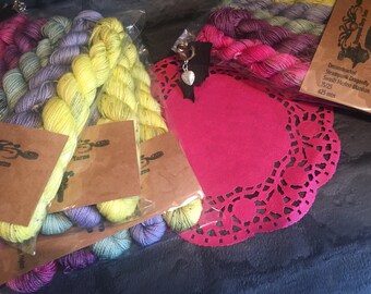 Hand Dyed Mini Skeins