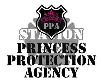 Princess Protection Agency SVG cut file