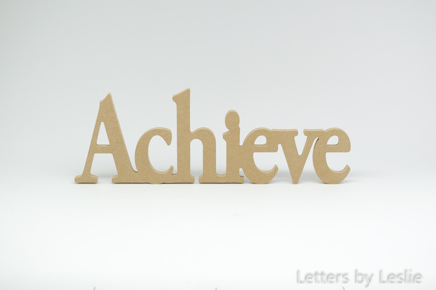 Achieve sign Wooden letters Wood sign Wood letters DIY