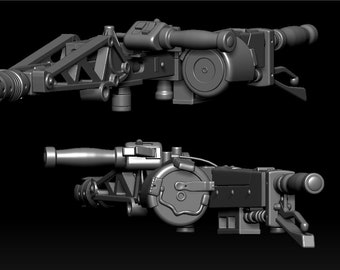 Full Scale USCM M56 Smart Gun Prop Kit from Aliens Movie for Cosplay or Collection