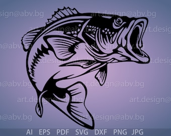 Free Free 73 Largemouth Bass Fish Svg SVG PNG EPS DXF File