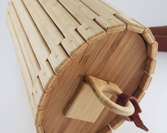 Bamboo purse/ satchel
