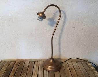 Industrial Bronze Metal Lamp