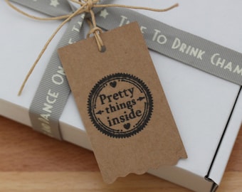Pretty Things Inside Rubber Stamp Crafters / Handmade Goodies / Craft Stamp