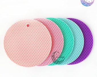 1pc Resin Doming Tray Silicone Doming Mat Epoxy Resin Tool Decoden Working Surface Phone Case Decoration Resin Jewelry Suppllies