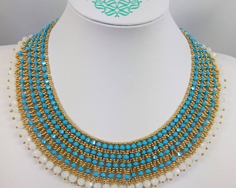 Handmade necklace "Nefertari necklace"