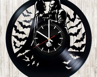 Batman Vinyl Record Wall Clock, Wall Clock Vintage, Wall Clock Modern, DC Comics Gift Idea, Birthday Gift, Batman Vinyl Wall Clock