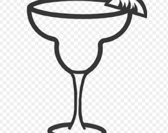 Margarita SVG Cut File for Cricut