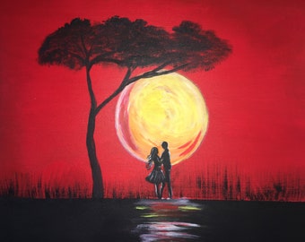 Canvas acrylic Togetherness