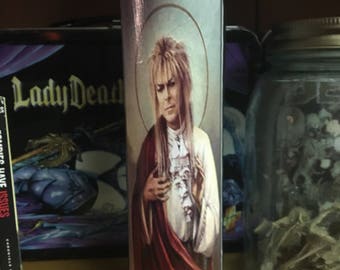 JARETH ** Goblin King** David Bowie** prayer candle