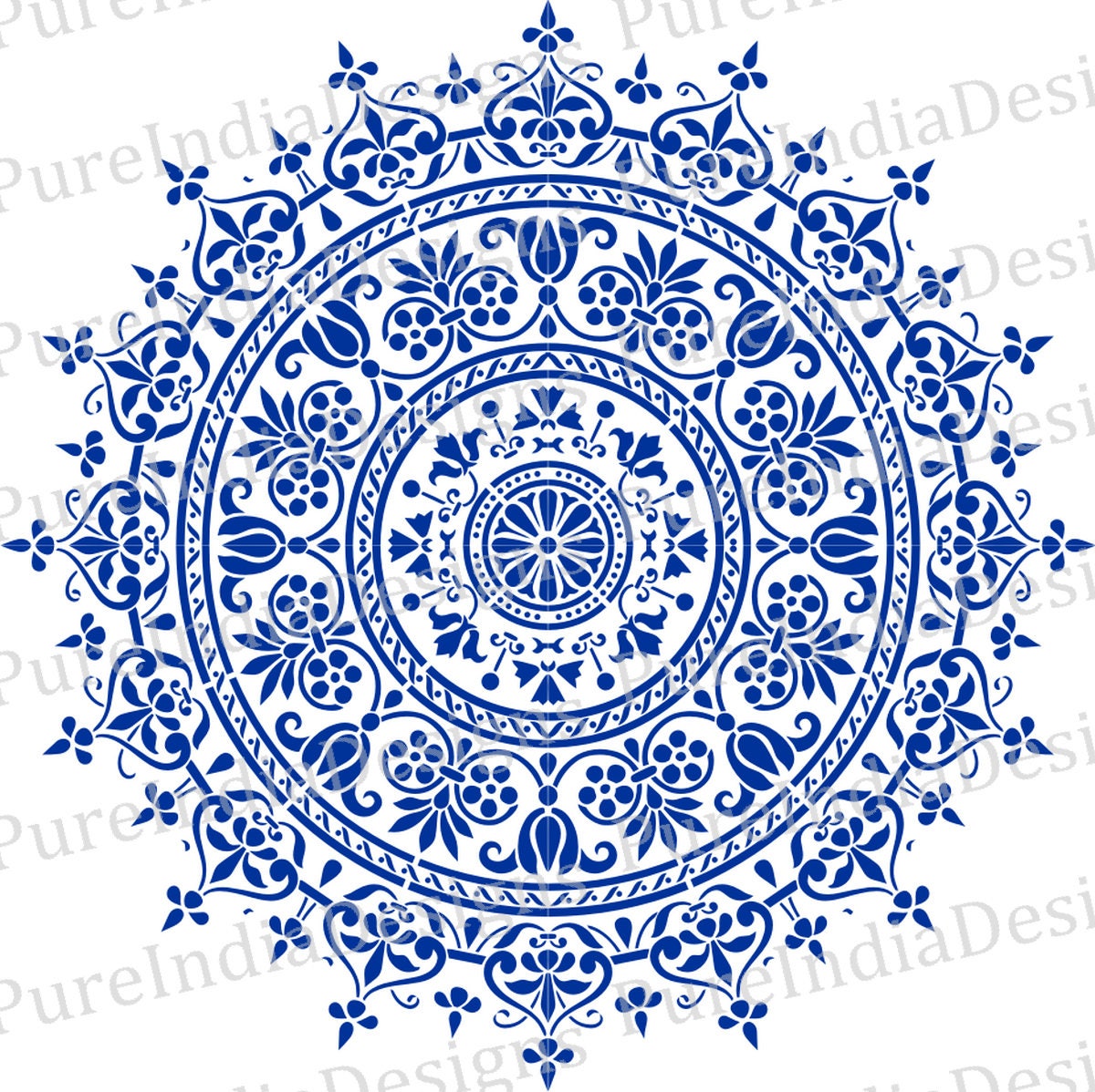 Free Free 341 Cricut Mandala Stencil SVG PNG EPS DXF File