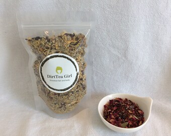 Roses and Chocolate Natural Herbal Conditioning Hair Rinse