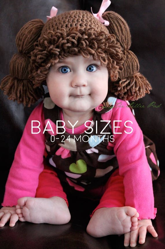 Cabbage Patch Wig Hat Cabbage Patch Kid Wig For Baby