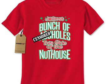 Jolliest Bunch Of A**holes Mens T-shirt