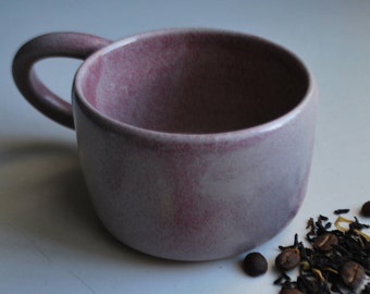Handmade Ceramic Cup, Handmade Pottery Mug, Handmade Stoneware Cup