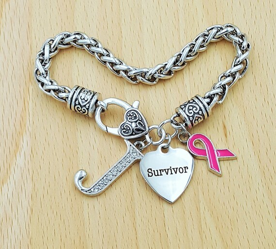 Breast Cancer Gifts Breast Cancer Bracelet Breast Cancer Awareness Breast Cancer Ribbon Breast Cancer Survivor Breast Cancer Jewelery