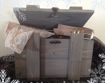 Wooden slate grey color
