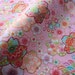 Japanese cotton fabric fat quarter, pink flowers texture, quilt decoration tenugui japanese fabric kawaii fabric, tenugui fabric