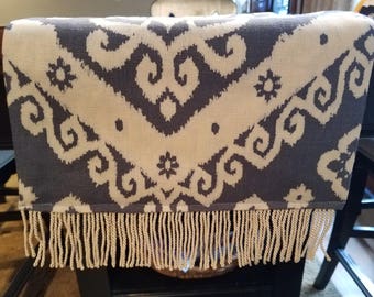 Blue and white Table Runner and Dresser Scarf