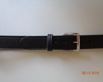 Black Leather Belt