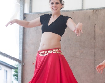 Circle tribal belly dance skirt