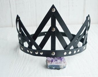 leather crown