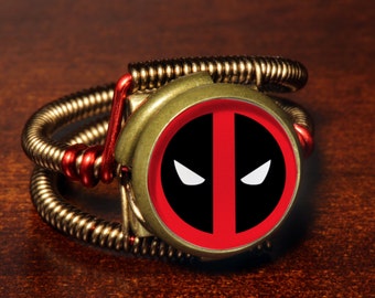 Steampunk Jewelry - Ring - Deadpool
