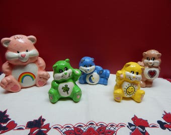 care bear figurine set