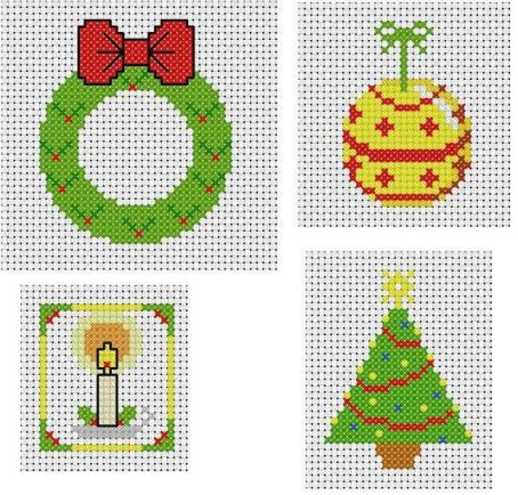 four-simple-christmas-cross-stitch-patterns-for-card-making