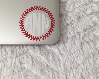 Baseball Stitched Monogram