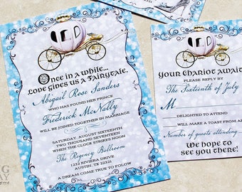 Cinderella Invitations Wedding 8