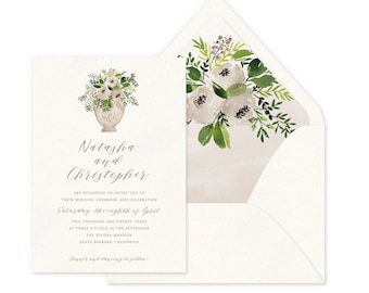 Sweet Bouquet Wedding Invitations