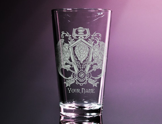 World Of Warcraft Drinking Glass World Of Warcraft Drinking Glass