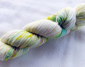 Handdyed SockYarn, 75 Wool, 25 Polyamid 100g 3.5 oz. Nr. 518