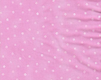 RARE Fanciful Felines Laurel Burch Fabric Light Pink 1 Yard