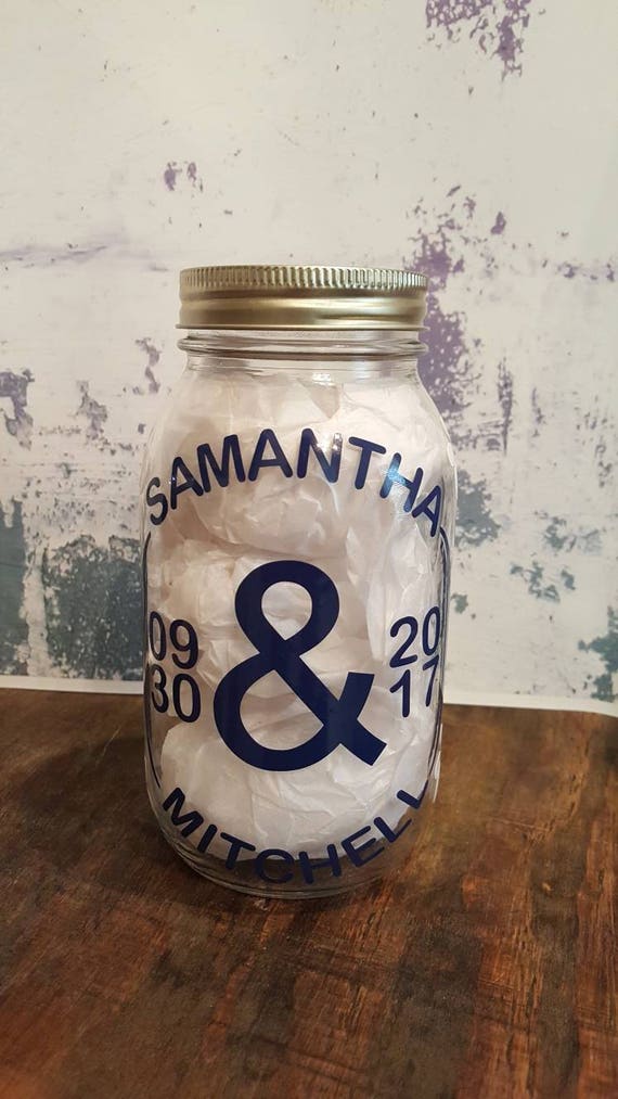 Couples Shower Game Bridal Shower Game Date Night Idea Jar for wedding shower