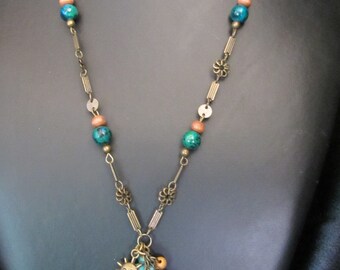 Beautiful Chrysocolla and Malachite