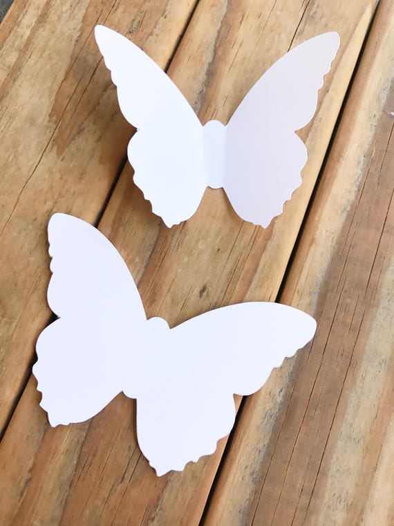 Giant 4 Inch Paper Butterflies Die Cut Butterfly