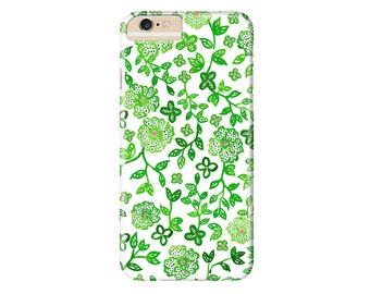 Green Vines Phone Case | iPhone X, iPhone 8, iPhone 8 Plus, iPhone 7, iPhone 7 Plus, iPhone 6s Plus, iPhone 6, iPhone 5, iPod Touch