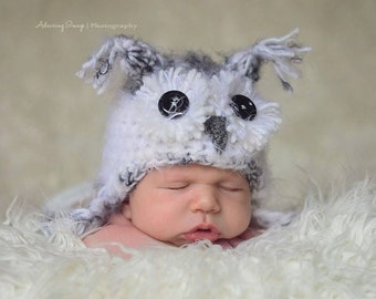 Star Wars Ewok Hat Newborn 0 3m Fuzzy Brown Baby Crochet Photo