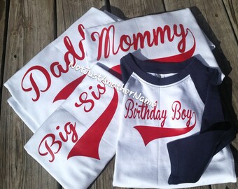 Birthday Boy Shirt, Family Birthday Shirt, Birthday Shirt, Matching Family Birthday Shirts