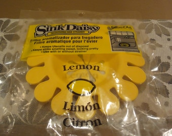Sink Strainer by Sink Daisy/Vintage Kitchen/Sink Strainer/1997/