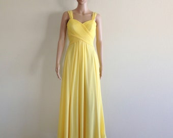 Simple Pure Color Midi-length Prom Dress Y7171 main image 1