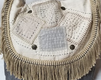 Bohemian crossbody or shoulderstrap bag