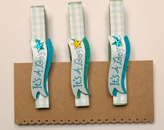 Decorated Clothespin Magnets