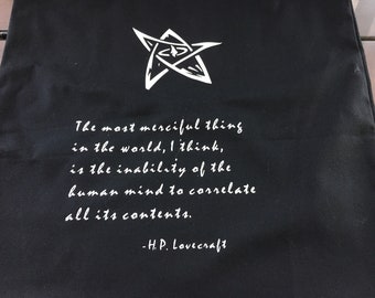 H.P. Lovecraft tote bag
